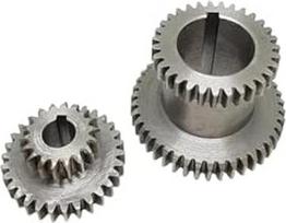 2 vienetai T43 x T31 / T30 x T18 dantų dvigubos metalinės tekinimo staklės, dviguba pavara mini tekinimo staklių priedams