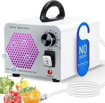 2-in-1 ozono generatorius 60 000 mg/H, ozono prietaisas, ozono oro valytuvas su vandens ir oro režimu, O3 kvapų neutralizatorius, ozono generatorius su 120 minučių laikmačiu, ozonatorius automobiliui, namams, vaisiams, daržovėms