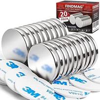 20 30 x 3 mm magnetų pakuotė, stiprūs, 8 kg traukos stiprus magnetas, neodimio magnetas, lipnūs stiprūs magnetai, magnetai šaldytuvui, magnetai magnetinei lentai, retųjų žemių magnetai su dvipusiais klijais