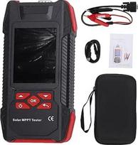 2000 W Solar-Photovoltaik-Panel-Tester, 3 bis 90 V, 0 bis 40 A, MPPT-Analyzer mit 8,1 cm HD-Bildschirm, eingebauter 1500 mAh wiederaufladbarer Akku, Überspannung, Übertemperatur, Überstrom