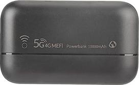 4G LTE USB WLAN modemas, atrakintas mobilusis 5G WLAN Hotspot maršrutizatorius su SIM kortelės lizdu, 10 000 mAh Sukurti belaidį tinklą 300Mbps greičiu