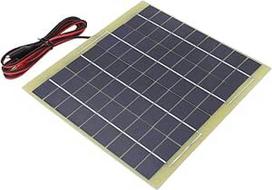 6 W 18 V tragiškas saulės kolektorius, Polysilizium-Solarmodul für kleine Solaranlagen, Straßenlampen, Werbeleuchten und DIY-Projekte mit 1,5 m Kabel