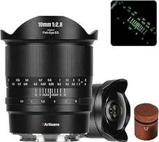 7Artisans 10 mm F2.8 II for L-Mount objektyvas, itin plataus kampo "Fisheye" objektyvas Viso formato 185° rankinio fokusavimo kampu, suderinamas su L-Mount Leica SL2/Lumix S1 S1H S5/Sigma FP L S1 S1H S5, Leica SL SL SL2