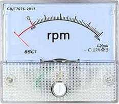 85C1 4-20mA Analoginis analoginis slėgio matuoklis 500 aps./min 1000 aps./min 1500 aps./min Zeiger Drehzahlmesser(500 aps./min 4-20mA)