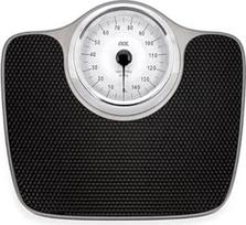 ADE Analoginės asmeninės svarstyklės iki 150 kg Mechaninės kūno svarstyklės su dideliu neslystančiu svėrimo paviršiumi Ypač didelės pilnavidurės svarstyklės