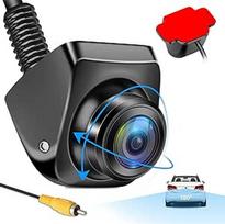 AHD 1080P atbulinės eigos kamera 180° plataus kampo galinio vaizdo kamera Automobilis 360° pasukamas atbulinės eigos kamerų montavimas Be gręžimo Automobilio galinės kameros modernizavimas autokeltuvui IP69K Vandeniui atsparus HD naktis