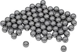 AISI 304 nerūdijančio plieno rutuliukai 5,556 mm - 10 mm, 100 klasė, didelio tikslumo rutuliniai guoliai (50 vnt., 6,5 mm)