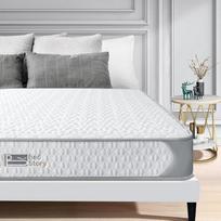 BedStory Silver Dvigubas čiužinys iš putų ir spyruoklių vidutinio kietumo 135 x 190 x 14 cm