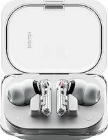 Belaidės "Bluetooth" ausinės "Nothing Ear (a)" su ANC, žemų dažnių stiprinimo algoritmu ir iki 42,5 val. atkūrimo trukme - baltos spalvos
