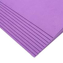 Bunte EVA-Schaumstoffplatten for Basteln - 10er-Pack, 40 x 60 cm, nepadovanota Schwammkartonpapier for Kunstprojekte for Kinder(Purple)