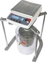 CGOLDENWALL Elektroninis spiritinis gulsčiukas 1-10 kg, 0,1 g, 0,01 g, skirtas kietojo kūno tankiui, tūriui, skaitmeniniam ekranui, 6 vienetų konversijai, 1 kg, 0,01 g, 1