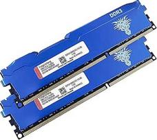 DDR3 16GB rinkinys (8GBx2) staliniams kompiuteriams skirta operatyvioji atmintis 1866MHz PC3-14900 UDIMM Non-ECC Unbuffered 1.5V 2Rx8 Dual Rank 240 Pin CL13 PC kompiuterių atminties modulių rinkinys (mėlyna)