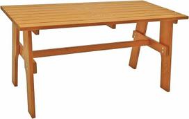 DEGAMO Freital sodo stalas 72 x 150 cm Impregnuotas pušies masyvas