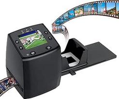 DIGITNOW! 1800DPI didelės skiriamosios gebos 5M/10M nuotraukų ir juostų skeneris, konvertuoja 35 mm/135 mm negatyvus ir skaidres į skaitmeninius JPG, įrašytus į SD kortelę, darbui nereikia kompiuterio ir programinės įrangos
