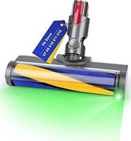 Dyson V7 V8 V8 V10 V11 V15 dulkių siurblių priedų atsarginis šepetys Dyson grindų antgalis su LED lemputėmis Minkštas ritininis atsarginis šepetys kietoms grindims