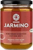 Ekologiškas JARMINO kaulų sultinys | 4 x 350 ml kaulų sultinys iš ganyklų ir žolės ūkių be priedų | Kaulų sultinys su kolagenu | Jautienos sultinys | Paleo, Keto, žarnyno valymas, žarnyno valymas