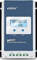 EPEVER MPPT saulės įkrovos valdiklis 10A saulės įkrovos valdiklis 12V/24V automatinis darbinis maksimalus PV 100V saulės įkrovos valdiklis su LCD ekranu, skirtas gelinėms ir sandarioms ličio baterijoms