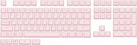 EPOMAKER AegisSil Custom Keyboard Keycaps Set Silicone Material Cherry Profile 113 klavišų 65%/75%/96%/Full Size for Cherry MX Kailh Outemu Gateron Mechanical Gaming Keyboard (Pink)