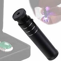 ERICAT Fokussierendes Spektroskop, 18 mm-Prismen-Edelsteinspektroskop, Tragbares Fokussierungsspektroskop Mit Einem Bereich Von 400-700 Nm, Kompakt Und Leicht, Für Gemmologische Tests, Antik