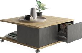 FMD Twin 659-001 Kavos staliukas Š x V x G apie 70 x 36 x 70 cm, "Matera Artisan" ąžuolo spalvos