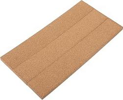 FOMIYES 3 Stück Selbstklebende Korkstreifen 30cm X 5cm X 10mm aus Robustem Kork Rahmenlose Wandkorkleisten für Büro Pinnwand Memo und Wanddekoration