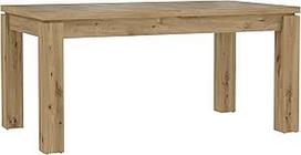 FORTE Trondheim išplečiamas valgomojo stalas, medinis, "Artisan Oak", 75,9 x 160,4 x 90,4 cm