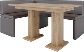 FURNISTAR "Akiko" kampinis suolas su stalu - kampinis suolo komplektas jūsų valgomajam, virtuvei, moderniai, svetainės zonai, valgomojo kampeliui. Puikiai tinka virtuvei, biurui ir priimamajam. Tvirtas ir stiprus gaminimas