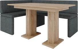 FURNISTAR "Akiko" kampinis suolas su stalu - kampinis suolo komplektas jūsų valgomajam, virtuvei, moderniai, svetainės zonai, valgomojo kampeliui. Puikiai tinka virtuvei, biurui ir priimamajam. Tvirtas ir stiprus gaminimas
