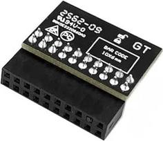 Gintai TPM 2.0 modulis LPC 20pin Infineon SLB9665 für GC-TPM2.0 Motherboard für Gigabyte GA-H110-D3A/-D3,GA-H110M-S2PH/-DS2V DDR3/-DS2V/-H/-S2 DDR3/-DS2 DDR3/-DS2 DDR3/-S2/-S2 /-DS2. Saugus kompiuterio laikiklis