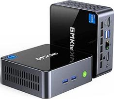 GMKtec mini kompiuteris "Intel Core i7-1185G7" (iki 4,8 GHz) 32GB DDR4 1 TB SSD stalinis mini kompiuteris WiFi 6, BT 5.2/ DP, HDMI/RJ45 2.5G/USB4.0