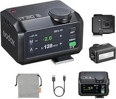 GODOX iT30ProC E-TTL II fotoaparato blykstė GN15 Camera Speedlite 560 blykstės numeris 1,5 s įkrovimo laikas 1/8000 s HSS įmontuotas difuzorius, skirtas "Canon" fotoaparatams (juoda)