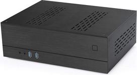 Goodisory A02 Mini-Itx aliuminio stalinio kompiuterio korpusas HTPC Black 0.125"
