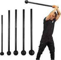 Gravity Fitness Stahl Macebell 4-12 kg - Treniruoklis su stalu, skirtas funkciniam fitnesui, kraftreniruotėms, treniruotėms - Macebell, skirtas namų treniruokliams ir lauko treniruokliams - netradicinis fitneso įrenginys