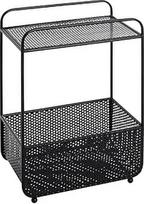 HAKU Möbel šoninis staliukas Juodas metalas Matmenys W 41 cm x H 58 cm x D 25 cm Stilius: Modernus