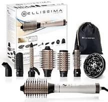 Imetec Bellissima Air Wonder, Heißluftbürste, Ionentechnologie, Bürsten mit Keramik- und Keratinbeschichtung, trocknet, verleiht Volumen, 8 Zubehörteile, 1000 W