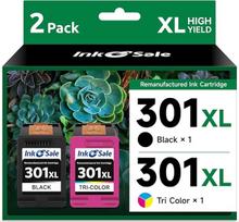 INK E-SALE 301XL spausdintuvų kasetės, skirtos HP 301 spausdintuvų kasetėms, juodos spalvos, skirtos Envy 4500 5530 4504 4502 DeskJet 2540 1510 1000 1050 2050 2544 3050 1010 2549 OfficeJet 2622 0