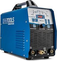 IPOTOOLS TIG-200ACDC TIG suvirinimo aparatas AC DC suvirinimo aparatas su 200 amperų aliuminio suvirinimo aparato inverteriu, įskaitant RF uždegimą, impulsų funkciją, SPOT suvirinimą, MMA, IGBT technologiją