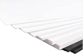 Išplėsta PVC plokštė - weiß, 200 x 300/400 x 600 mm, Dicke 7-18 mm, skirta meno kūrinių pristatymui, 1 Stück(400x600x7mm)