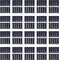 ISTOVO 200 Stueck Mini Solar Panel Neue 0.5V 100MA Solarzellen Photovoltaik Sonnenkraft Ladegeraet DIY 53 x 18 x 2,5 mm