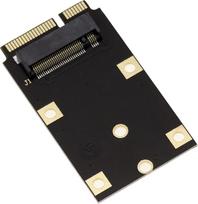 KALEA-INFORMATIQUE M2 M rakto ir miniPCIe adapteris, skirtas M.2 kortelei prijungti prie "Mini PCIe" pilno dydžio prievado