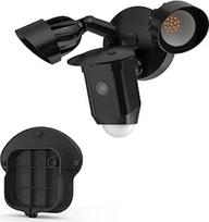 Kameros apsauga nuo lietaus, skirta "Ring Floodlight Camera Plus" kabeliui (Floodlight Cam Wired Plus), prožektoriaus kameros apsauga nuo saulės ir lietaus, stebėjimo kameros lauko priedai (juoda)