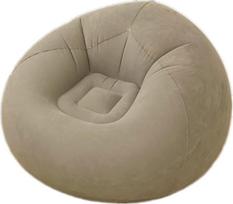 KSGSFSA Oro sofa tingus ne pupų maišas Pripučiama kėdė Pripučiama sofa plaunama Gyvenamasis kambarys denio kėdė Miegamasis pupų maišas Super minkštas (rudos spalvos)