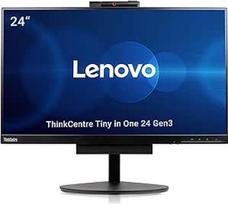 Lenovo ThinkCentre Tiny In One 24 Gen3 All-in-One PC 24" Full HD ekranas Procesorius Core Intel i5 - 8400T Operatyvioji atmintis 8GB SSD Kietasis diskas 256GB Win 11 Pro (atnaujintas)