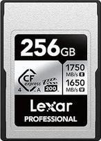 Lexar Professional Silver Series CFexpress 4.0 Type A kortelė 256GB, CFe kortelė iki 1750MB/s skaitymo greičio, VPG200, 8K vaizdo CF kortelė, atminties kortelė, suderinama su Sony Alpha Sony FX fotoaparatais