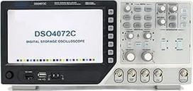 Loginis analizatorius, Dso4072c. Skaitmeninis multimetras USB Oszilloskop 70 MHz Bandbreitenkanal 2 Kanal tragbares Oszilloskop-Logikanalysator,Viele analoge