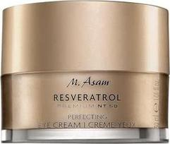 M. Asam Resveratrol Premium NT50 Perfecting Eye Cream (30 ml) - akių kremas nuo senėjimo su resveratroliu ir hialuronu, išlygina akių raukšles, stangrina akių odą