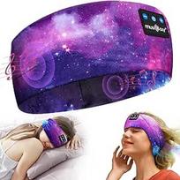 Miego ausinės "Bluetooth", miego ausinės belaidės 5.2 ausinės su galvos juosta Miego ausinės su HD stereo garsiakalbiu, technikos prietaisų dovana vyrams / moterims, sportui, šoniniams miegaliams