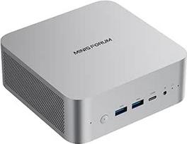 Mini kompiuteris MINISFORUM M1 Pro-125H, "Intel Core Ultra 5 125H" (14 branduolių/18 gijų, iki 4,5 GHz), 32GB DDR5 RAM, 1 TB M.2 PCIe 4.0 SSD, USB 4/Raid/OCuLink/Wi-FI 7/BT 5.4, 4K Quad ekranas