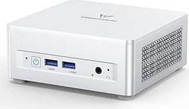 MINIS FORUM DeskMini UM750L Plonas mini kompiuteris AMD Ryzen 5 7545U, 16GB LPDDR5 RAM + 1TB PCIe4.0 SSD, HDMI/DP/USB4 išvestys, 2,5G LAN, "WiFi 6E", 5x USB prievadas AMD Radeon 740M grafika Mažos formos kompiuteris
