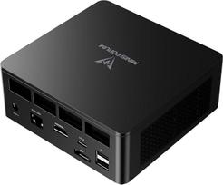 MINIS FORUM mini kompiuteris UM760 Slim, AMD Ryzen 5 7640HS, 6 branduoliai/12 gijų iki 5,0 GHz, 16GB DDR5 RAM, 1 TB PCIe4.0 SSD, HDMI/DP/USB4 išvestys, 2,5G LAN, "WiFi 6E", BT5, AMD Radeon 760M